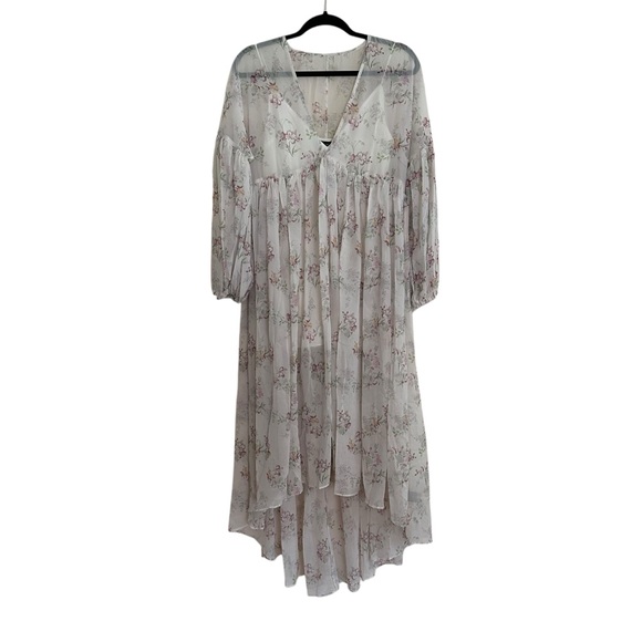 MAJORELLE The Foat Midi Dress in Lavender Floral - Picture 5 of 14